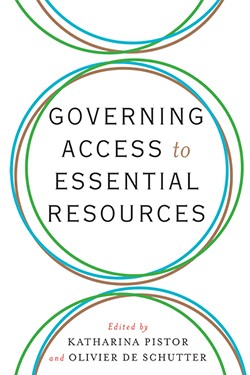 Cover image to "Governing Access to Essential Resources"